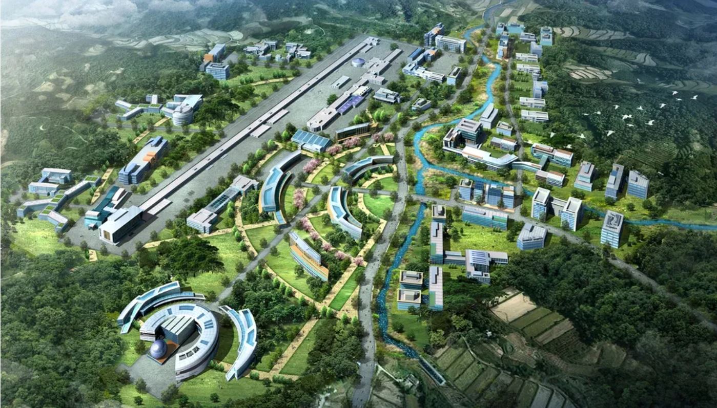 국제과학 비즈니스벨트 거점지구 건설공사